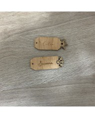 Etiqueta Navideña Identificadora