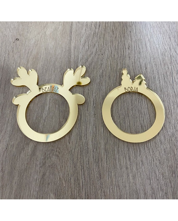 Servilleteros Navideños