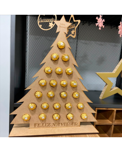 Árbol de Adviento (24 uds) Sin Bombones Ferrero Rocher Árbol de Adviento (24 uds) Sin Bombones Ferrero Rocher