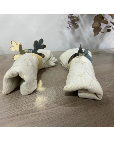 Servilleteros Navideños