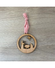 Bola de Navidad Nacimiento del Niño Jesús en el Portal de Belén Con o Sin Nombre