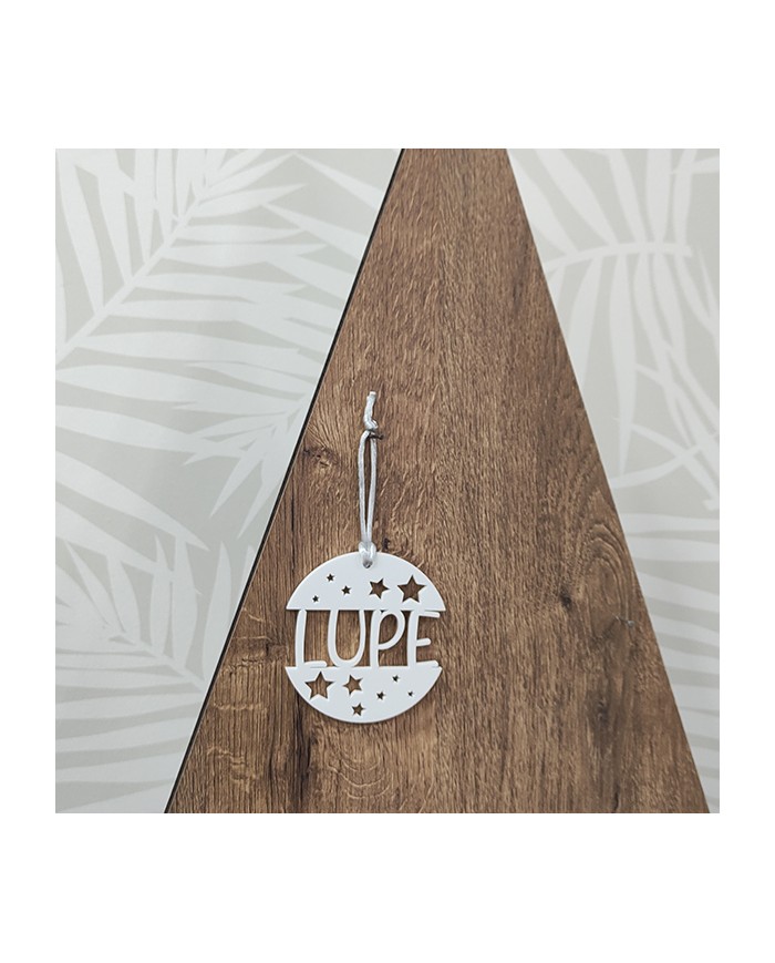 Bola de Navidad con Nombre en Medio Bola de Navidad con Nombre en Medio