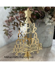 Árbol de 8-12 Nombres de Metacrilato