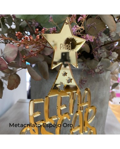 Árbol de 8-12 Nombres de Metacrilato