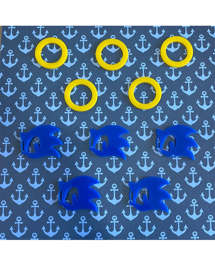 Juego Tres en Raya de Sonic Personalizado con Nombre