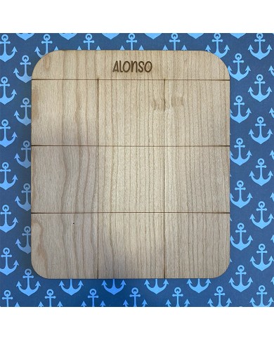 Juego Tres en Raya de Sonic Personalizado con Nombre Juego Tres en Raya de Sonic Personalizado con Nombre