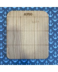 Juego Tres en Raya de Sonic Personalizado con Nombre