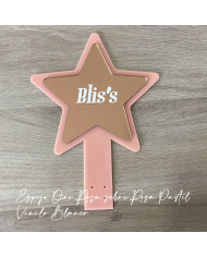 Estrella para Copa del Árbol con Doble Metacrilato y Vinilo