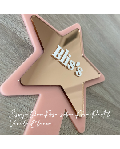 Estrella para Copa del Árbol con Doble Metacrilato y Vinilo Estrella para Copa del Árbol con Doble Metacrilato y Vinilo