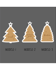 Bolas Navideñas en Forma de Árbol de Navidad Bolas Navideñas en Forma de Árbol de Navidad