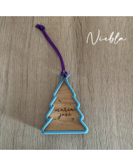 Bolas Navideñas en Forma de Árbol de Navidad Bolas Navideñas en Forma de Árbol de Navidad