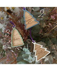 Bolas Navideñas en Forma de Árbol de Navidad Bolas Navideñas en Forma de Árbol de Navidad