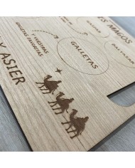 Bandeja para los Reyes Magos con Silueta