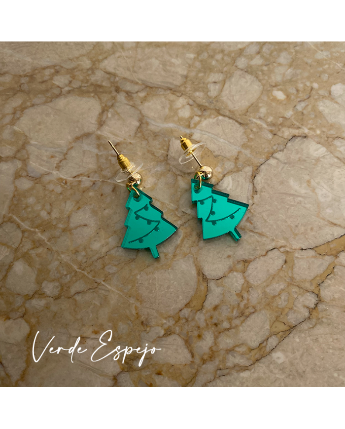 Pendientes Árbol de Navidad