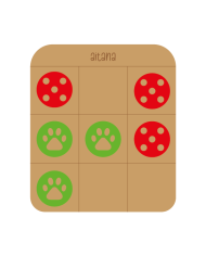 Juego Tres en Raya Miraculous Ladybug Personalizado con Nombre