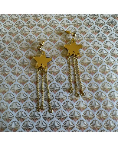 Pendientes Estrella Fugaz Pendientes Estrella Fugaz