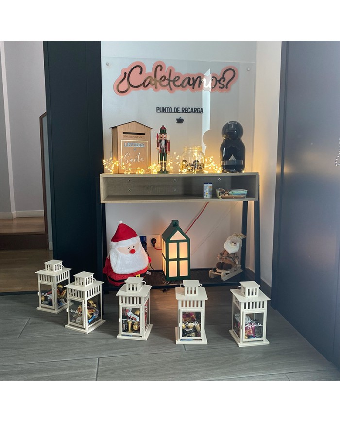 Farolillo con Nombre en Vinilo