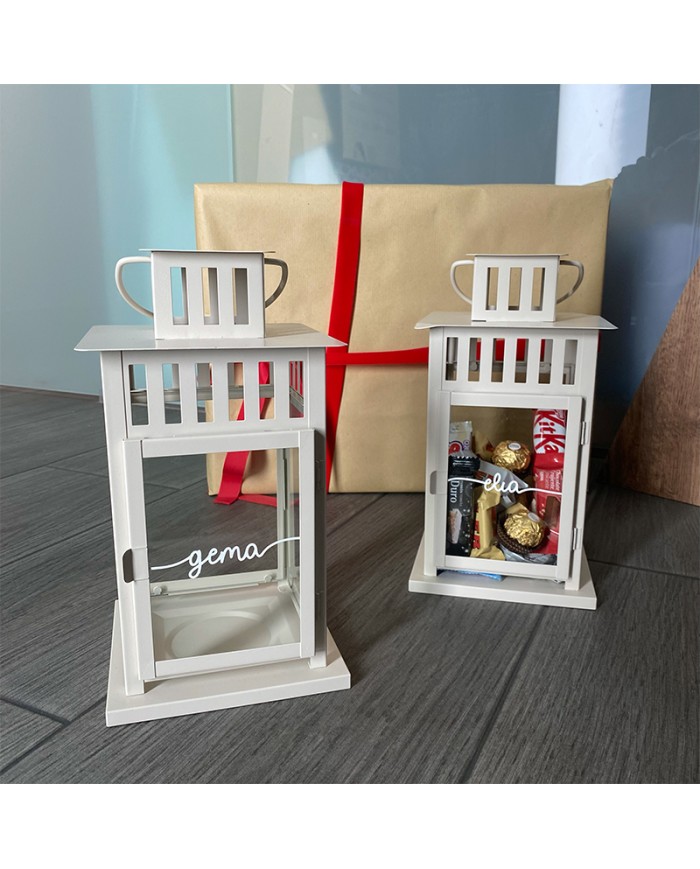 Farolillo con Nombre en Vinilo