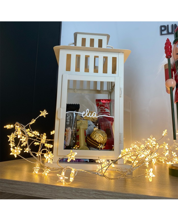 Farolillo con Nombre en Vinilo