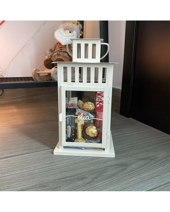 Farolillo con Nombre en Vinilo