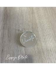 Caja Madera con Osito y Caballito en Metacrilato con Nombre Grabado