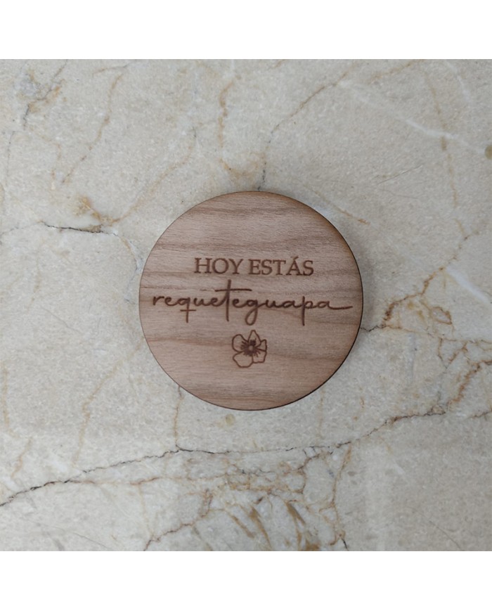 Espejo de bolsillo con Nombre Grabado