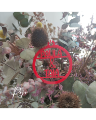 Bola de Navidad con Forma de Huella