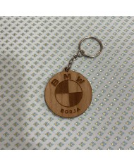 Llavero Logos de Marcas de Coches con Nombre Grabado