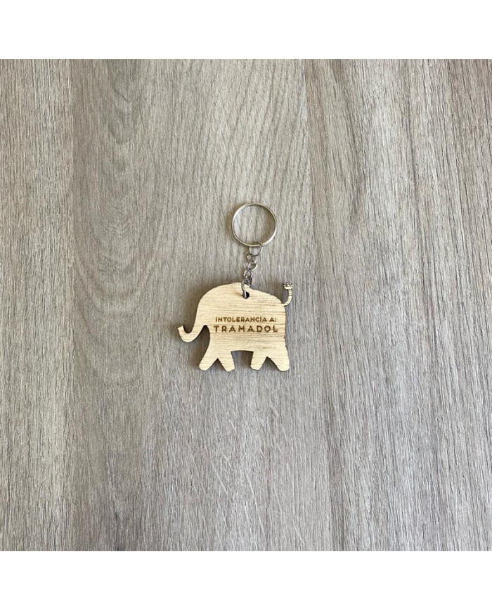 Identificador Elefante con Intolerancia Grabada para Medicamentos