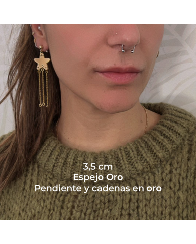 Pendientes Estrella Fugaz