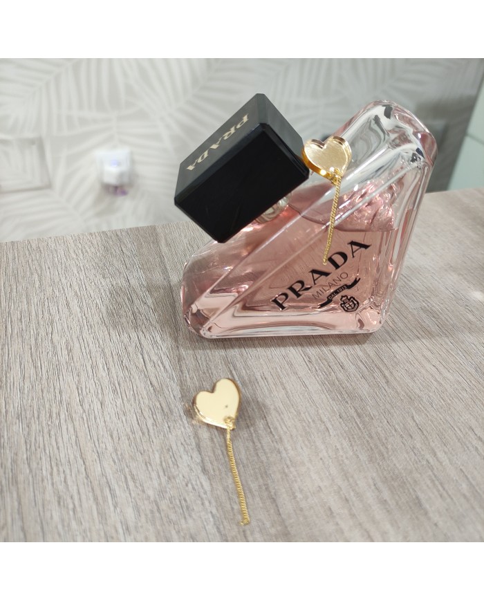 Pendientes Corazón con Cadena