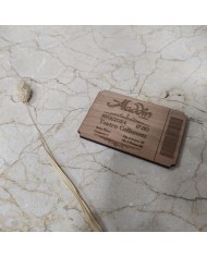 Entradas para Teatro con Fecha y Asiento Personalizadas con Nombre en Madera Grabada