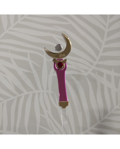 Topper Cetro Lunar Sailor Moon con Mini Topper de Edad