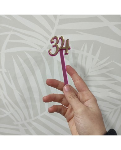 Topper Cetro Lunar Sailor Moon con Mini Topper de Edad