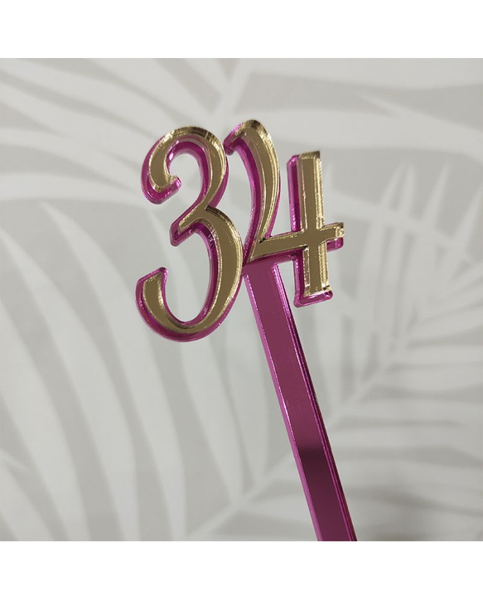 Topper Cetro Lunar Sailor Moon con Mini Topper de Edad