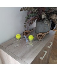 Trofeo Pádel con Pelota Grabada