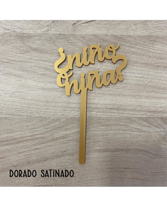 Topper ¿Niño o niña?