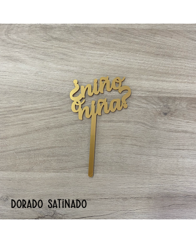 Topper ¿Niño o niña?