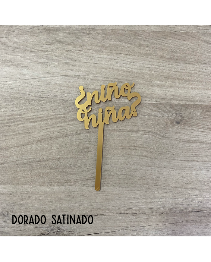 Topper ¿Niño o niña?