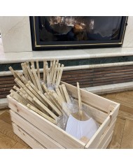 Pai-Pai de Madera Grabado