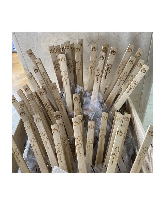 Pai-Pai de Madera Grabado