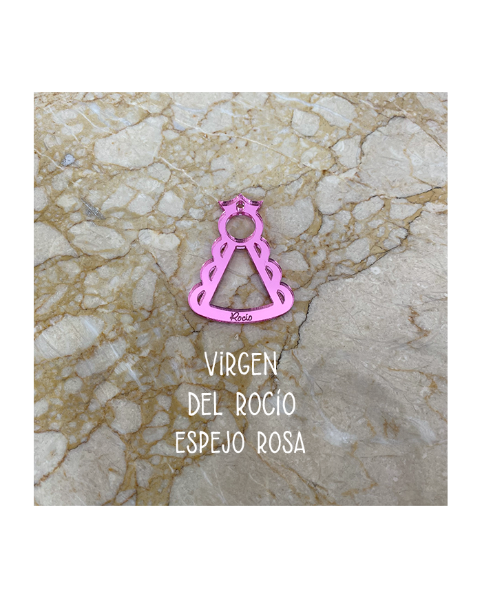 Colgador de Coche o Llavero Virgen