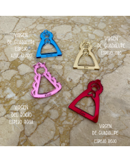 Colgador de Coche o Llavero Virgen