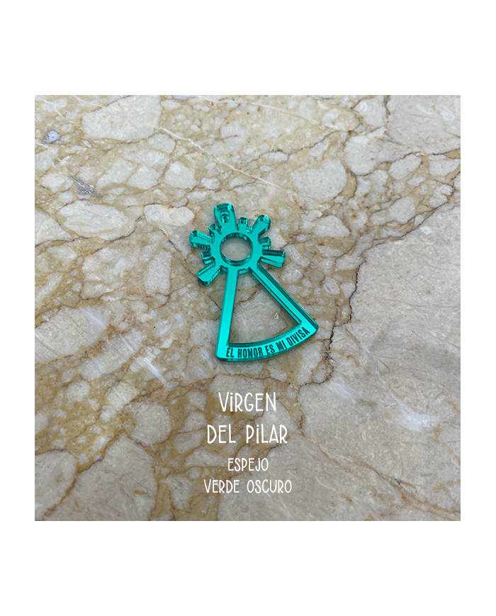 Colgador de Coche o Llavero Virgen