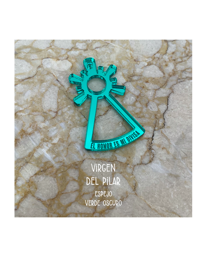 Colgador de Coche o Llavero Virgen