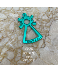 Colgador de Coche o Llavero Virgen