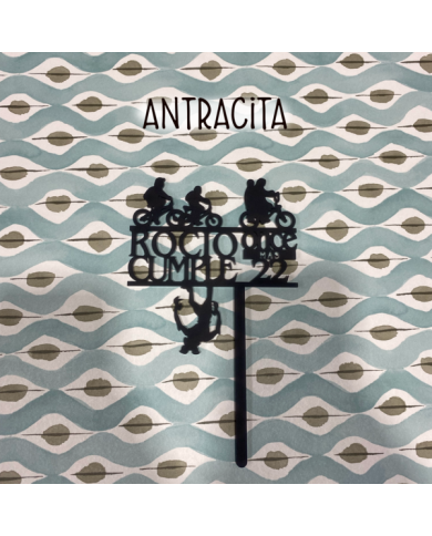 Topper Stranger Things con Nombre y Edad "Once más..."