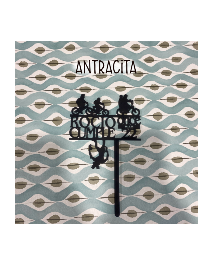 Topper Stranger Things con Nombre y Edad "Once más..."