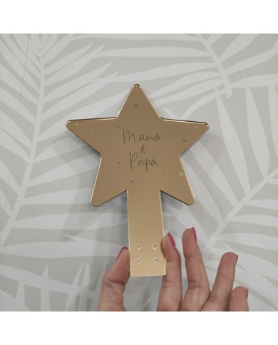 Estrella para Copa de Árbol de Navidad