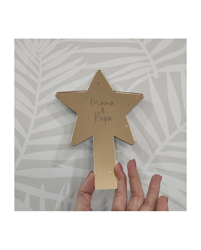 Estrella para Copa de Árbol de Navidad